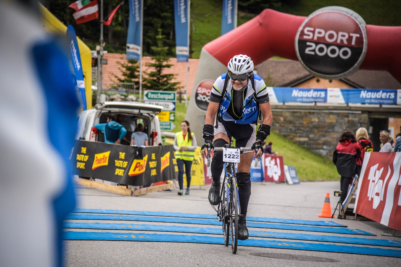 Triathlet beim Training